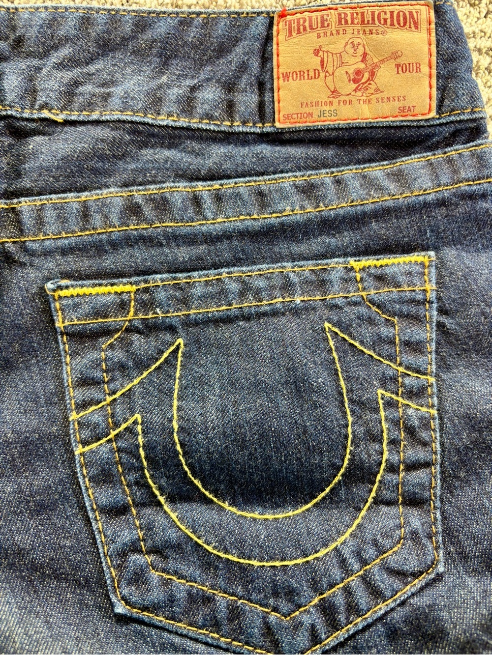 True Religion Women’s Size 29 Dark Wash Jess Fit Jean Shorts